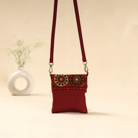 Kutch pakko hand embroidered sling bag 83 - handcrafted