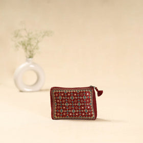 Kutch pakko neran hand embroidered cosmetic pouch 192