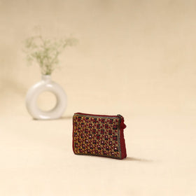 Kutch pakko neran hand embroidered cosmetic pouch 194