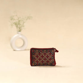 Kutch pakko neran hand embroidered cosmetic pouch 196
