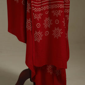 Kutch printed rayon dupatta 50 - handcrafted