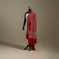 Kutch printed rayon dupatta 54 - handcrafted