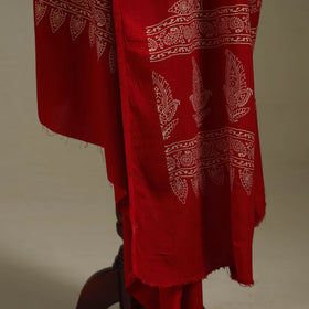 Kutch printed rayon dupatta 62 - handcrafted