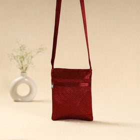 Kutch rabari hand embroidered sling bag 54 - handcrafted