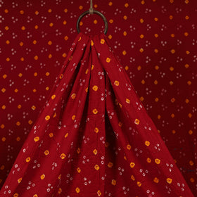 Kutch tie-dye cotton bandhani fabric 01 - handcrafted