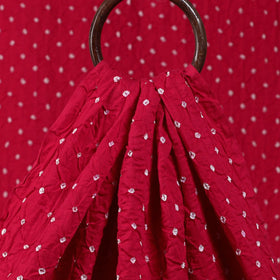  Pink Kutch Tie & Dye Mul Cotton Bandhani Fabric