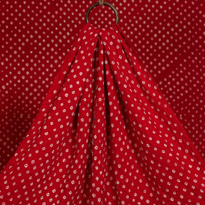 Kutch tie-dye cotton bandhani fabric 30 - handcrafted