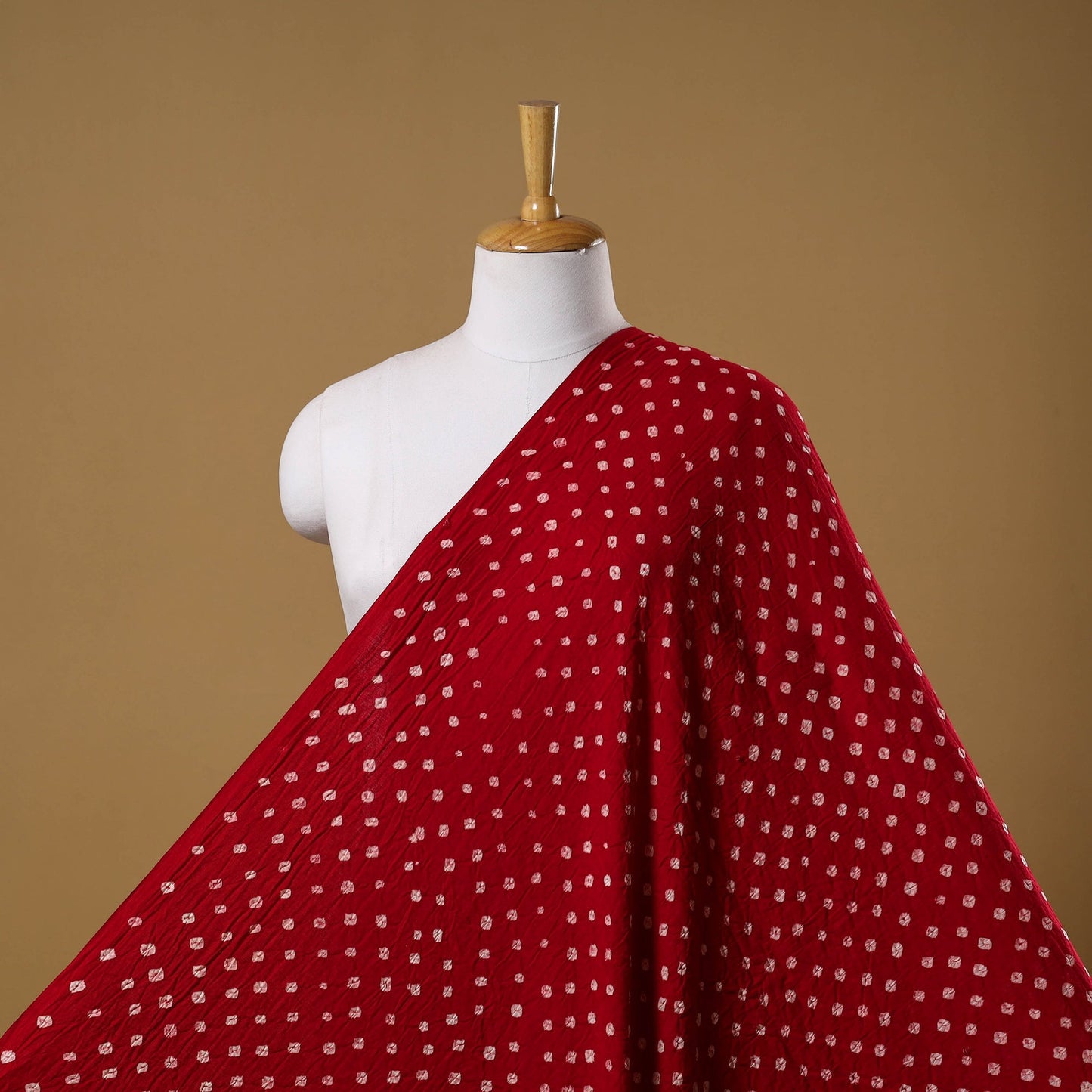 Kutch tie-dye cotton bandhani fabric 30 - handcrafted