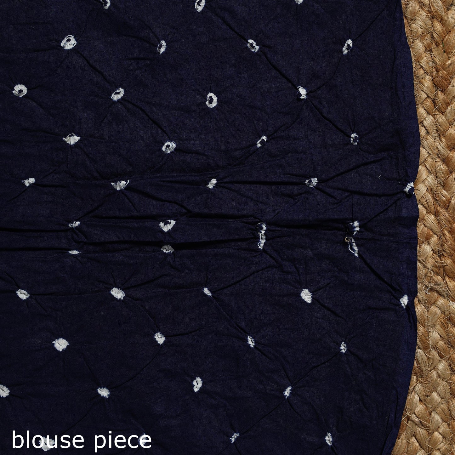 Red - kutch tie-dye cotton bandhani saree 28 - handcrafted