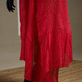 Kutch tie-dye cotton heavy bandhani dupatta 14 - handcrafted