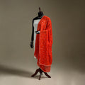 Kutch tie-dye mul cotton shibori bandhani dupatta 35