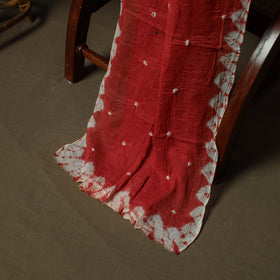 Kutch tie-dye satin cotton bandhani 3pc unstitched dress