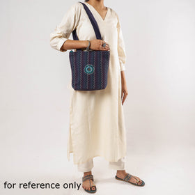  Lambani Mirror Work Hand Embroidery Cotton Shoulder Bag Online at iTokri.com