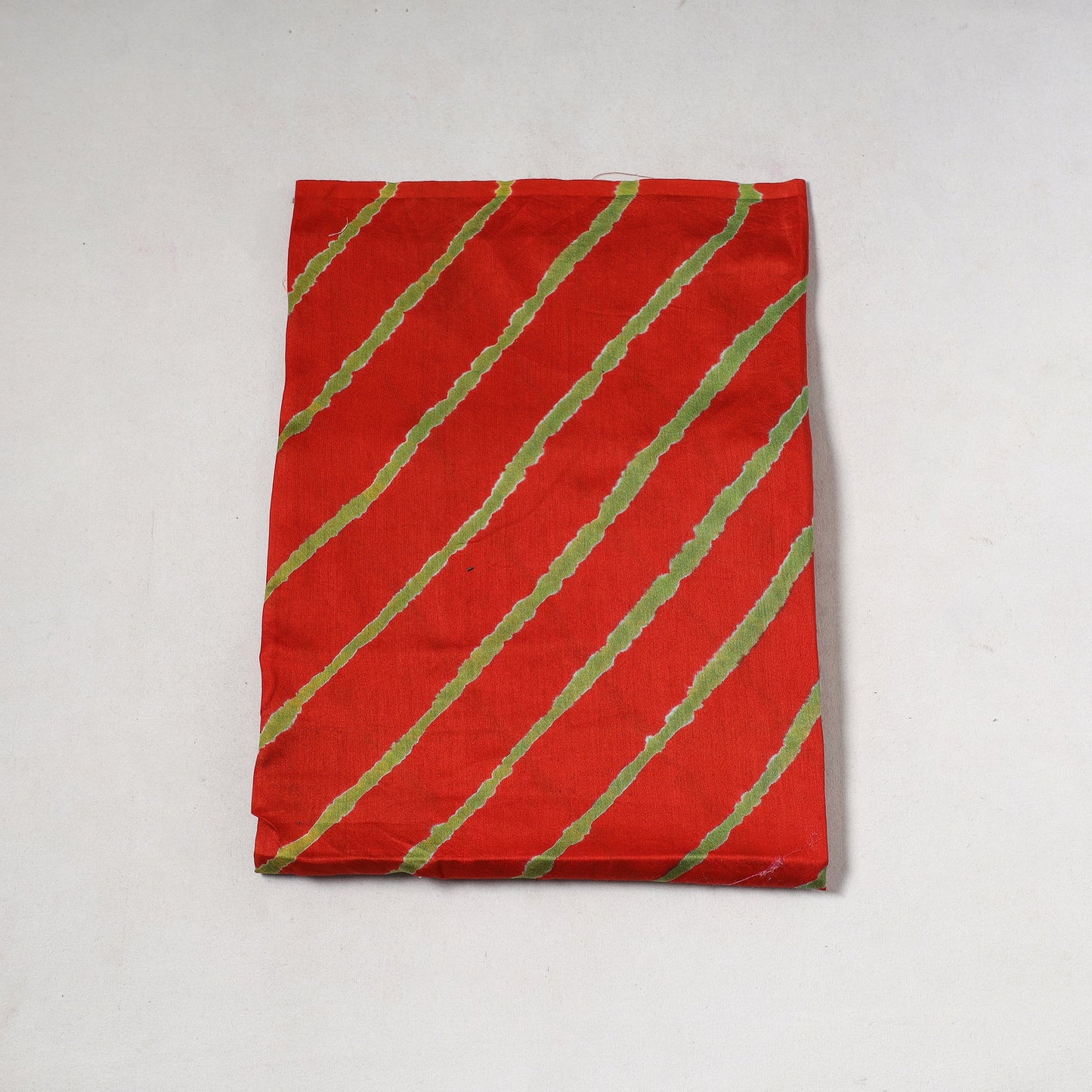  Leheriya Tie-Dye Chanderi Silk Precut Fabric (1.6 Meter) 28 