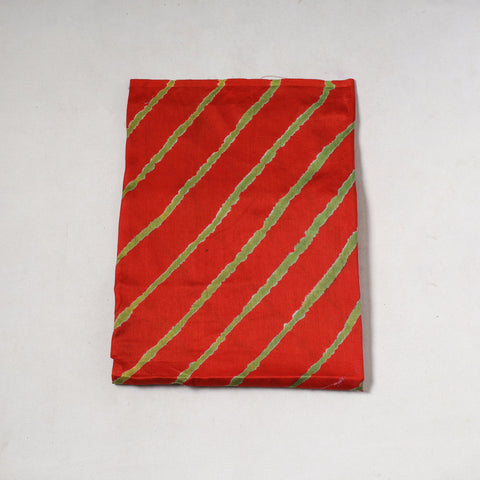  Leheriya Tie-Dye Chanderi Silk Precut Fabric (1.6 Meter) 28 