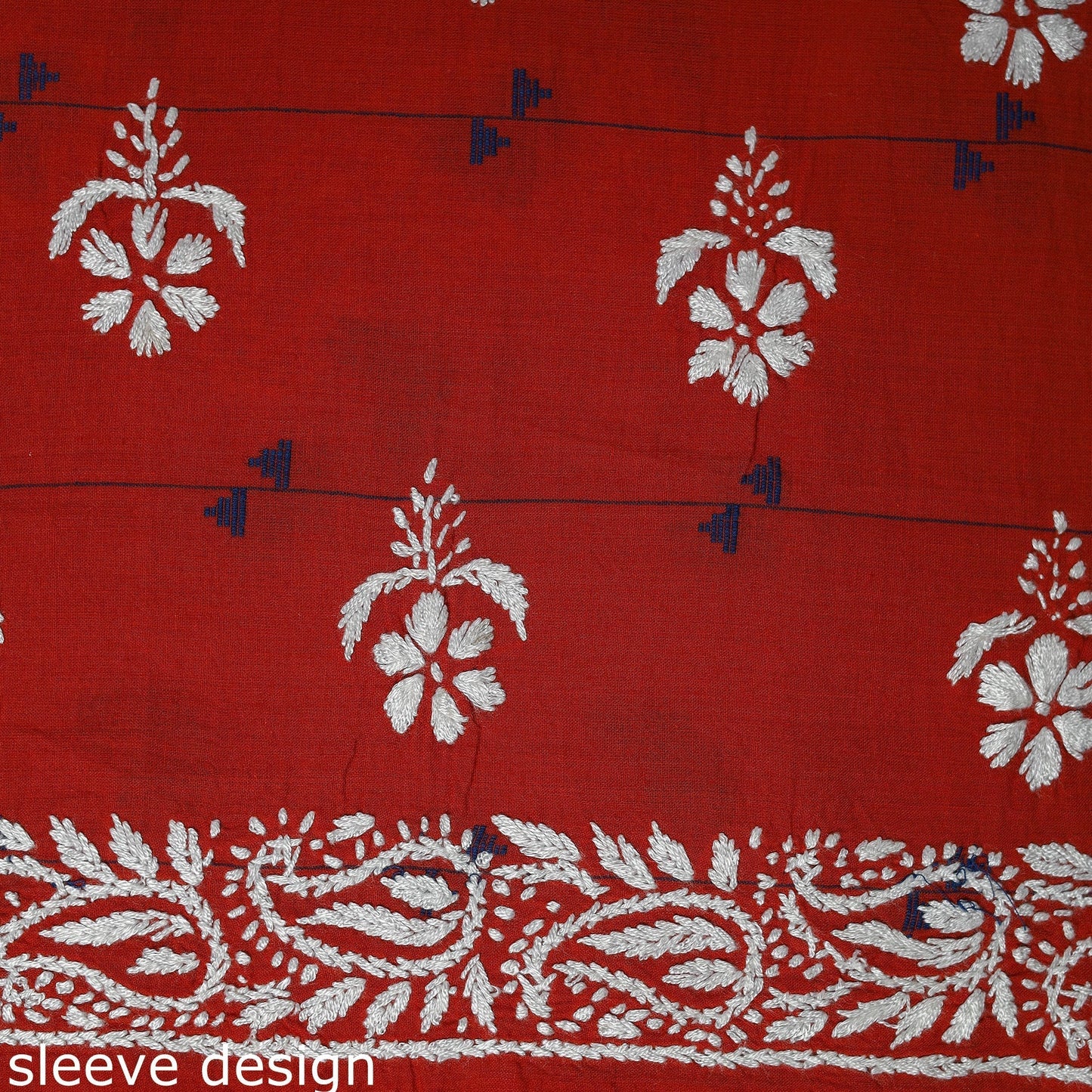 Lucknowi chikankari work jacquard unstitched kurta material