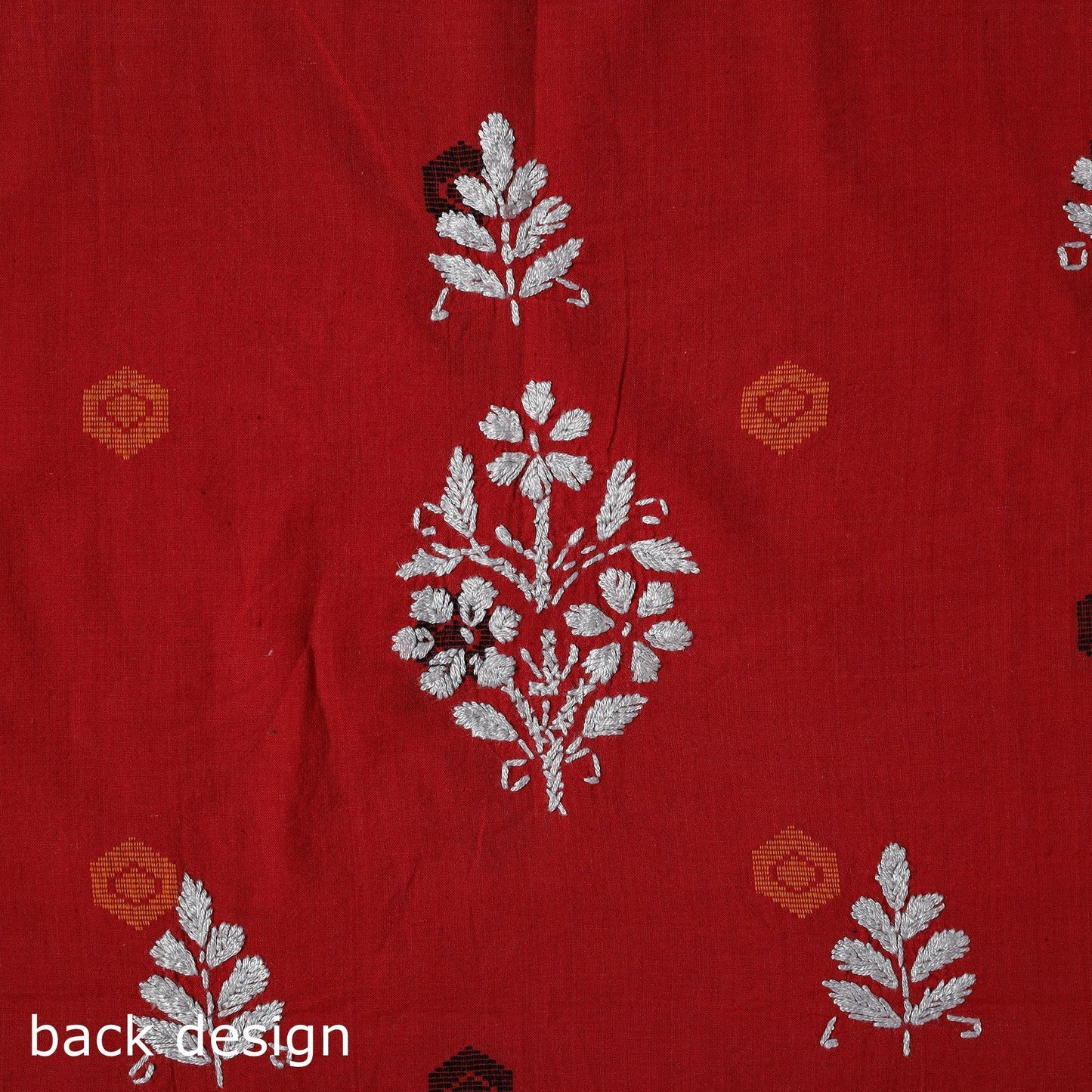 Lucknowi chikankari work jacquard unstitched kurta material