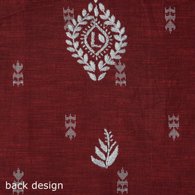 Black - lucknowi chikankari work jacquard unstitched kurta