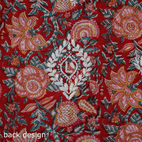 Lucknowi chikankari work sanganeri unstitched kurta