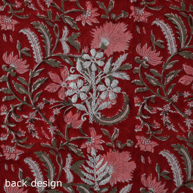 Lucknowi chikankari work sanganeri unstitched kurta