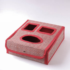 Red Madur Grass Door Tissue Box of Midnapore 