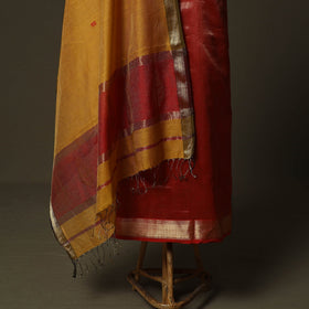 Maheshwari silk handloom zari buti 2pc unstitched dress