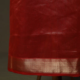 Maheshwari silk handloom zari buti 2pc unstitched dress