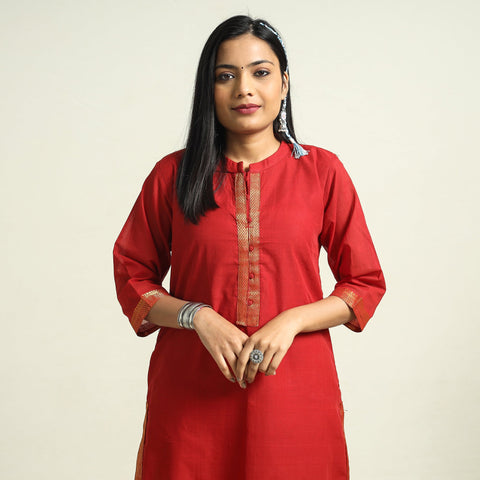 Buy Mangalagiri Handloom Cotton Kurta Online at iTokri.com