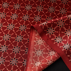 Mashru silk natural dyed fabric 11 - handcrafted