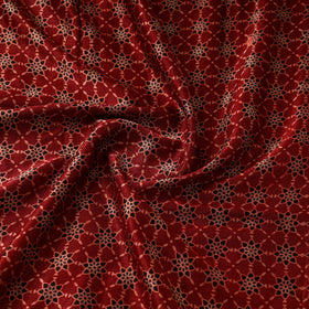 Mashru silk natural dyed fabric 11 - handcrafted