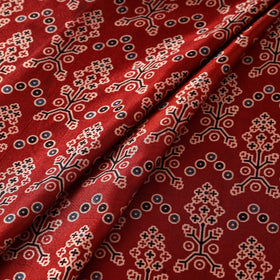 Mashru silk natural dyed fabric 16 - handcrafted