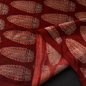 Mashru silk natural dyed fabric 21 - handcrafted