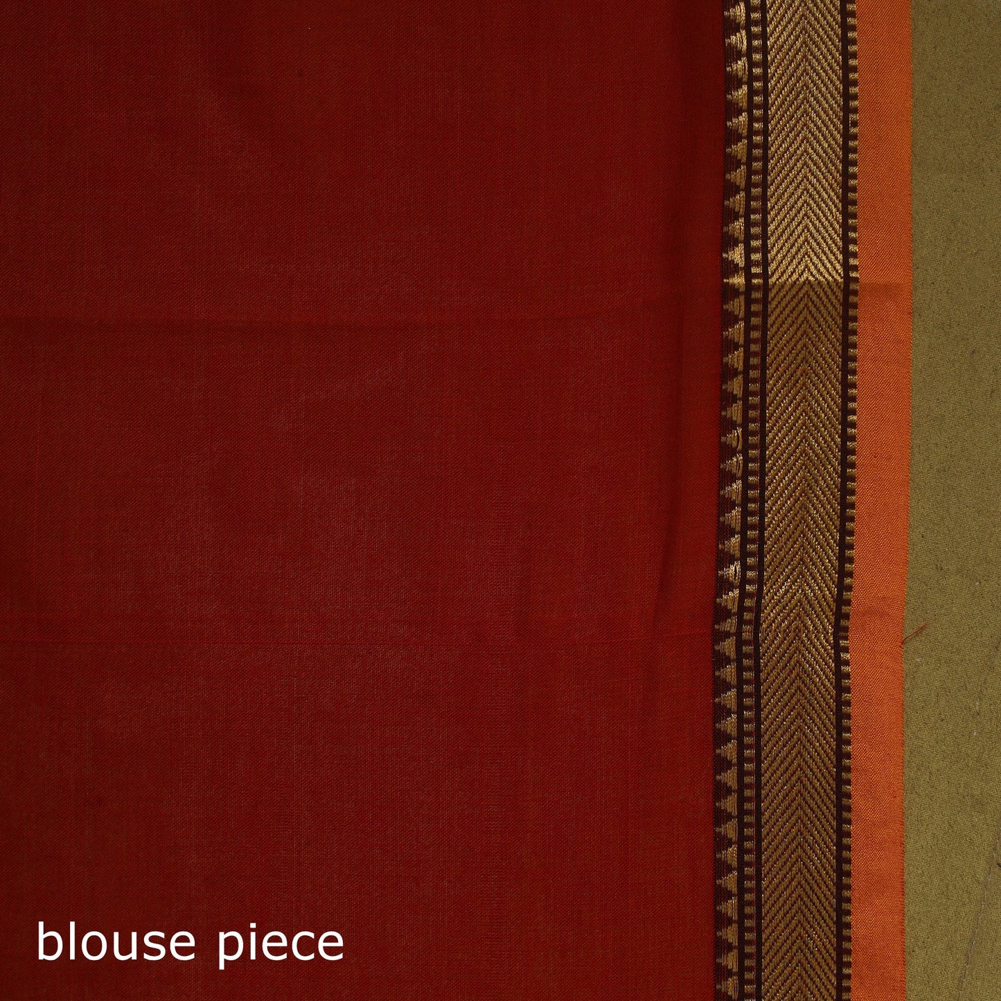 Mercerised cotton dharwad saree with thread border 05