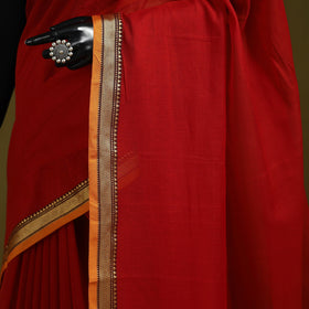 Mercerised cotton dharwad saree with thread border 05