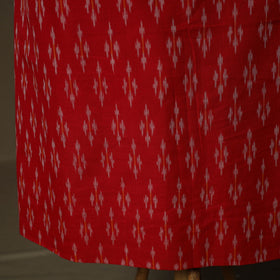 Handloom mercerised cotton pochampally ikat 2pc unstitched