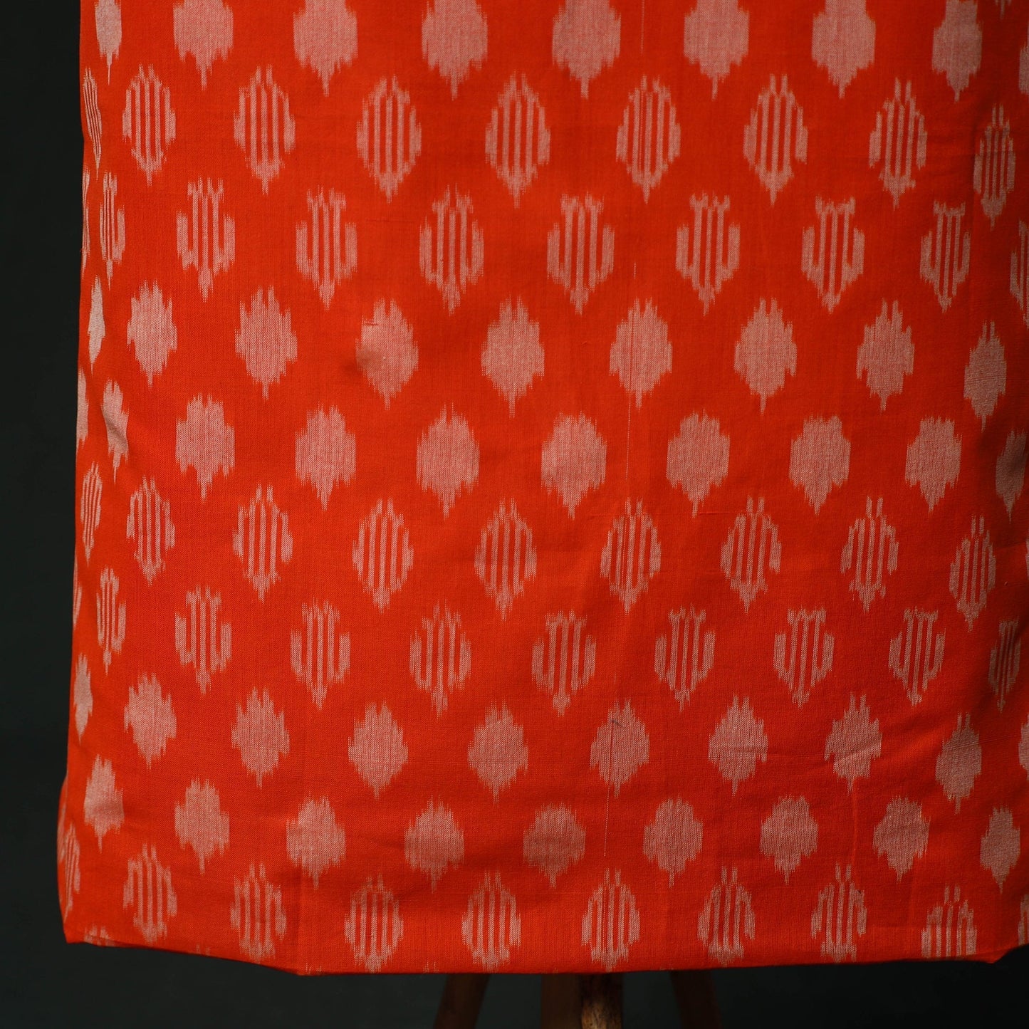 Handloom mercerised cotton pochampally ikat 2pc unstitched