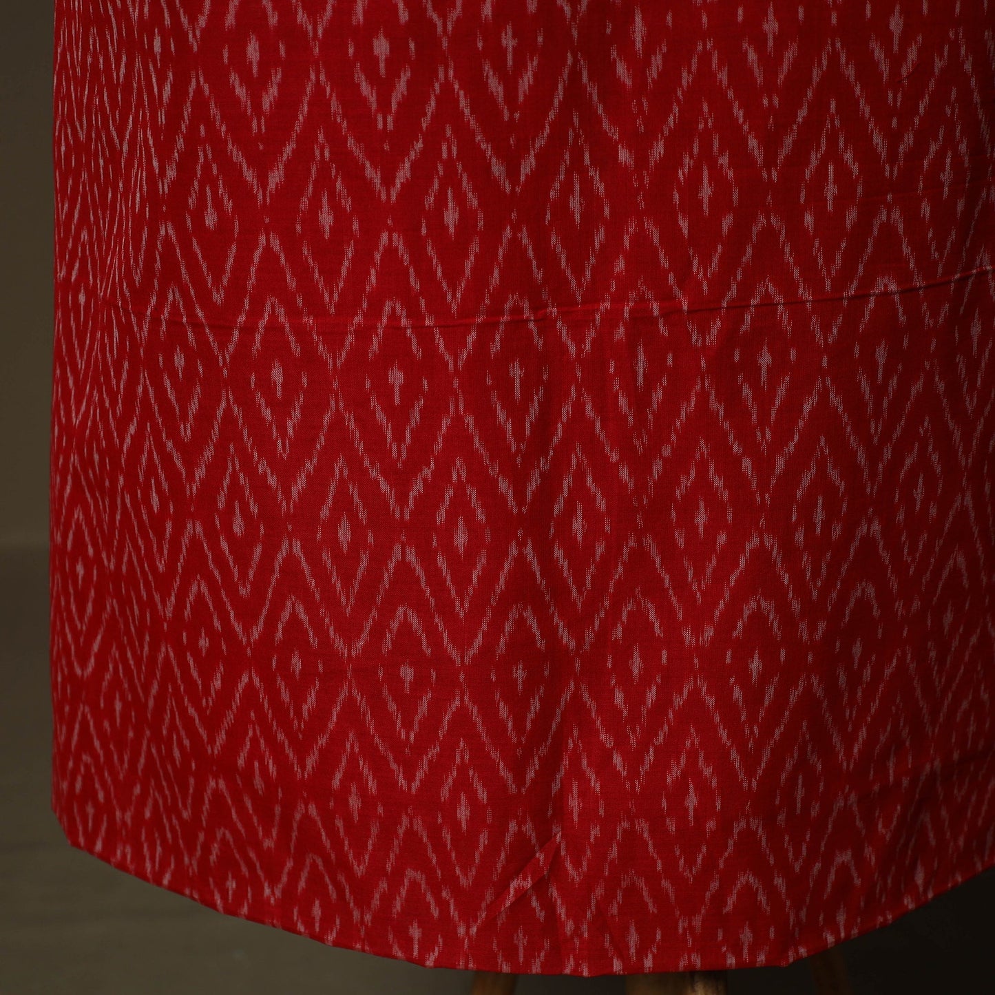 Handloom mercerised cotton pochampally ikat 2pc unstitched