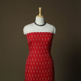 Handloom mercerised cotton pochampally ikat 2pc unstitched