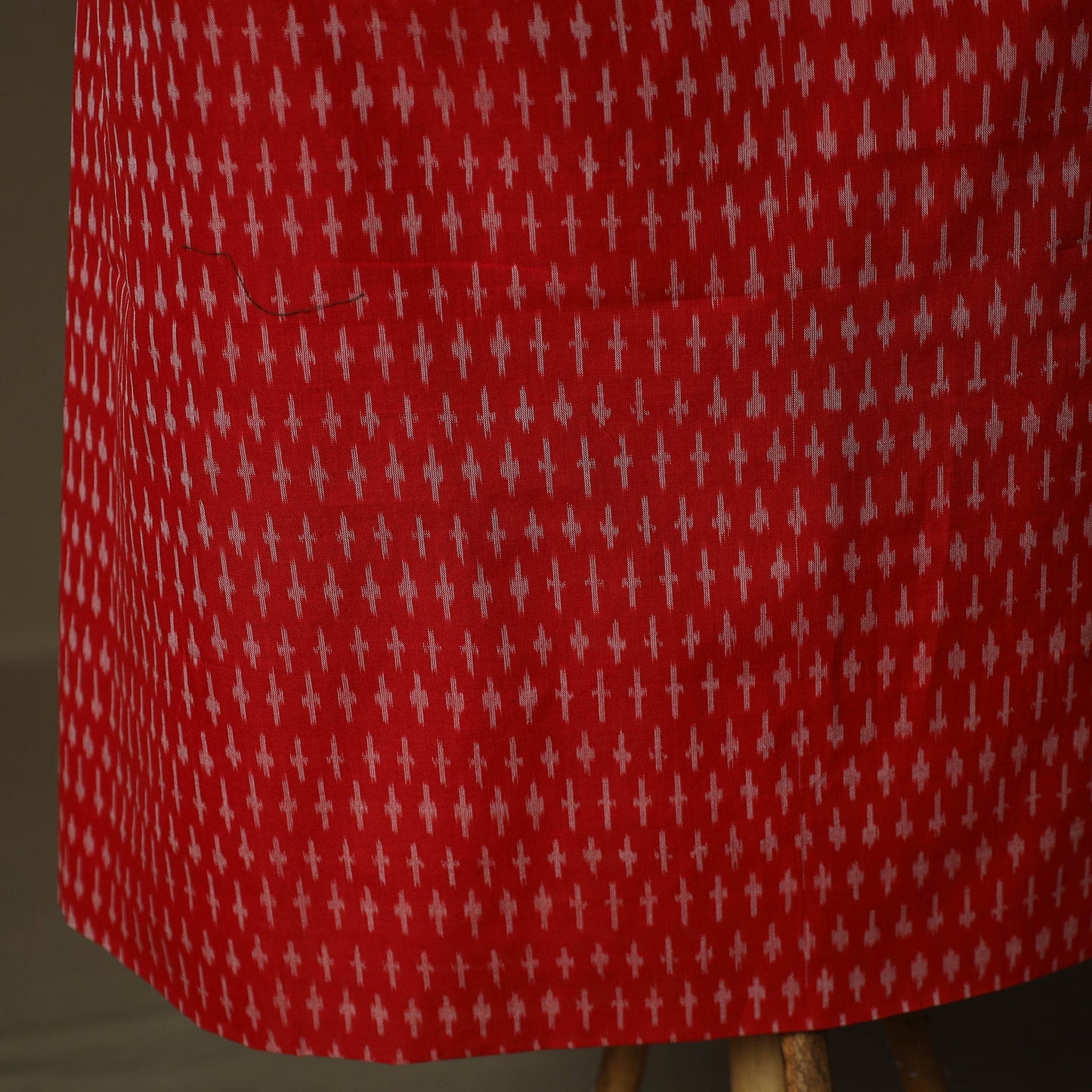 Handloom mercerised cotton pochampally ikat 2pc unstitched