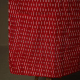 Handloom mercerised cotton pochampally ikat 2pc unstitched
