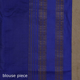 Mercerized cotton ilkal saree with rudraksha border 19