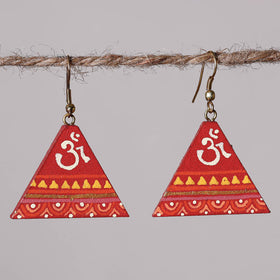 miniature handpainted earrings