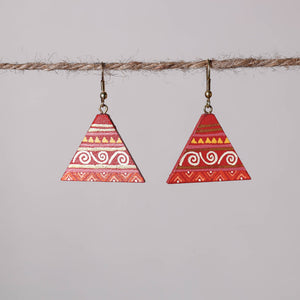 miniature handpainted earrings