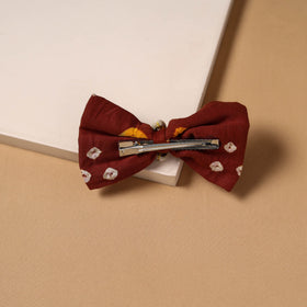 Mirror shell work women’s bow hair clip 24 - handcrafted