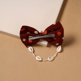 Mirror shell work women’s bow hair clip 29 - handcrafted
