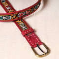  Mirror Work Kutch Embroidery Pure Leather Belt 