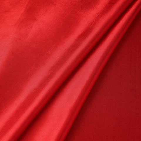 Modal silk natural dyed plain fabric 01 - handcrafted