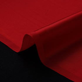 Red - modal silk plain fabric 13 - handcrafted