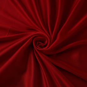 Red - modal silk plain fabric 13 - handcrafted