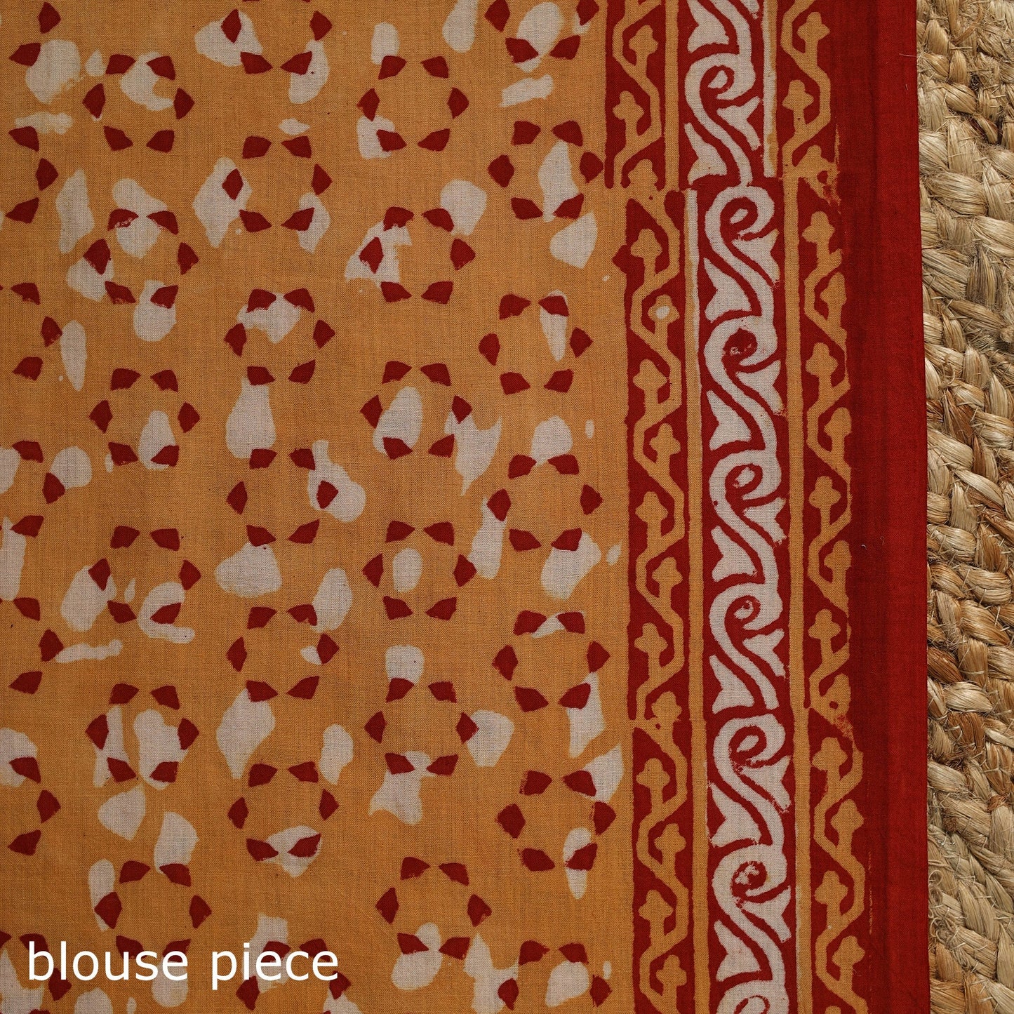 Multicolor - mul cotton bagru saree 11 - handcrafted